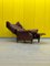 Poltrona Chesterfield reclinabile vintage marrone fatta a mano, Immagine 9
