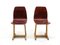 German Side Chairs by A. Stegner, 1960s, Set of 2 8