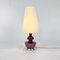 Mid-Century Danish Table Lamp attributed to Holmegaard, 1960s, Image 1