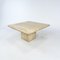 Vintage Italian Travertine Coffee Table, 1970s, Image 1