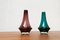 Mid-Centery Finnish 1379 Glass Vases by Tamara Aladin for Riihimäki, 1960s, Set of 2 1