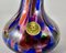 Vaso multicolore soffiato a mano di Glasbläserei Heimbach, Germania, Immagine 6