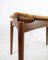 Paper Cord, Cane and Teak Footstools by Siegfried Oman for Ølholm Møbelfabrik, 1960s, Set of 2, Image 6