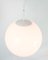 Italian Round Ceiling Lamp in Verano Glass, 2000s 11