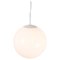 Italian Round Ceiling Lamp in Verano Glass, 2000s 1