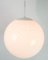 Italian Round Ceiling Lamp in Verano Glass, 2000s 4