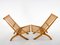 Folding Chairs in Beech by Arch. Otto Rothmayer, 1950s, Set of 2, Image 2