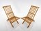 Folding Chairs in Beech by Arch. Otto Rothmayer, 1950s, Set of 2 11