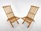 Folding Chairs in Beech by Arch. Otto Rothmayer, 1950s, Set of 2, Image 11