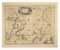 Johannes Janssonius, Map of the Poles, Etching, 1650s 1