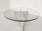 Mid-Century Modern Glass and Travertine Dining Table, Italy, 1970s, Image 9