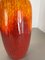 Large Pottery Fat Lava Supercolor Floor Vase attributed to Scheurich, 1970s 12