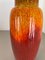 Large Pottery Fat Lava Supercolor Floor Vase attributed to Scheurich, 1970s 11