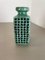 Turquoise Fat Lava Dots Ceramic Vase from VEB Haldensleben, Germany, 1970s 15