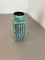 Turquoise Fat Lava Dots Ceramic Vase from VEB Haldensleben, Germany, 1970s 3