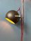 Mid-Century Space Age Brown Eyeball Floor Lamp, 1970s 4