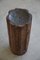 Handcrafted Wooden Floor Candle Holder, 1920s, Image 2
