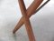 Early AT 303 Cross-Leg Table by Hans J. Wegner for Andreas Tuck, 1955 15