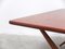 Early AT 303 Cross-Leg Table by Hans J. Wegner for Andreas Tuck, 1955 12