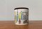 Boîte ou Pot à Biscuits Mid-Century en Céramique avec Couvercle en Teck de SMF Schramberg Keramik, Allemagne, 1960s 6