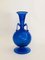 Blue Blown Glass Vase attributed to Fratelli Toso, 1930s, Image 1