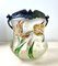 Art Nouveau Enameled Glass Vase, France, 1880s 2