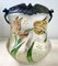 Art Nouveau Enameled Glass Vase, France, 1880s 1