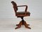 Danish Lambskin Swivel Chair with Tilt Function from Ehapa Møbelfabrikken, 1940s 19