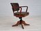 Danish Lambskin Swivel Chair with Tilt Function from Ehapa Møbelfabrikken, 1940s, Image 1