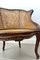 19th Century French Louis XV Style Carved Bergere Desk Armchair in Cane, Image 9