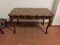 Mid-19th Century Low Coffee Table in Solid Walnut and Briarwood Top 5