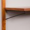 Danish Home Office Shelving System in Teak with Floating Desk and Exposition Shelf,1960s 20