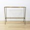Vintage Brass and Glass Side Table, 1960s 2