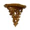 Carved Wooden and Gilded Wall Pedestals, Set of 2 5
