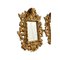 Gilt Carved Wood Cornucopia Mirrors, Set of 2 2