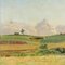 Hans Knudsen, Landscape, 1934, Oil on Canvas, Framed 6