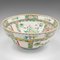 Large Vintage Chinese Famille Rose Bowl in Ceramic, 1940s 3