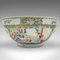 Large Vintage Chinese Famille Rose Bowl in Ceramic, 1940s 11