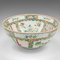 Large Vintage Chinese Famille Rose Bowl in Ceramic, 1940s 5