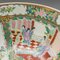 Große chinesische Vintage Famille Rose Schale aus Keramik, 1940er 9