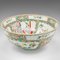Cuenco Famille chino vintage grande de cerámica, años 40, Imagen 1