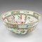 Large Vintage Chinese Famille Rose Bowl in Ceramic, 1940s, Image 1