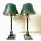 Empire Style Table Lamps on Marble Base, 1950s, Set of 2, Image 4