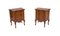 Chippedal Bedside Tables in Wood, 1970s, Set of 2, Image 16