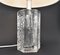 Lámpara de mesa con estructura de cristal de Willem Heesen para Royal Leerdam, 1967, Imagen 2