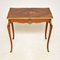 Antique French Inlaid Writing Desk, 1860s, Image 1