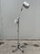 Lámpara de pie Lámpara Mach-Soloflex de Crom. Batta Srl, años 50, Imagen 3