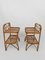 Tables de Chevet en Bambou, Rotin et Rotin, Italie, 1960s, Set de 2 9