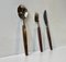 Mid-Century Rosewood Flatware Cutlery by Tias Eckhoff for Lindtofte, 1960s, Set of 36, Image 7