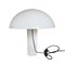 Grande Lampe de Bureau Champignon Mid-Century en Verre Acrylique 5